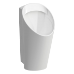 Urinal Lema Rimless with a radar flushing unit and integrated power supply, 230 V AC