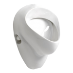 Urinal Felix with a radar flushing unit, 24 V DC, (plug & play)