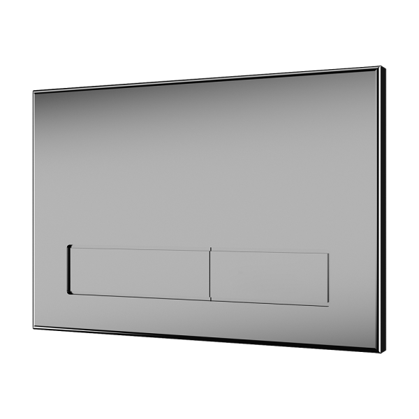 Mechanical toilet flushing unit for installation systems SLR 21, stainless steel